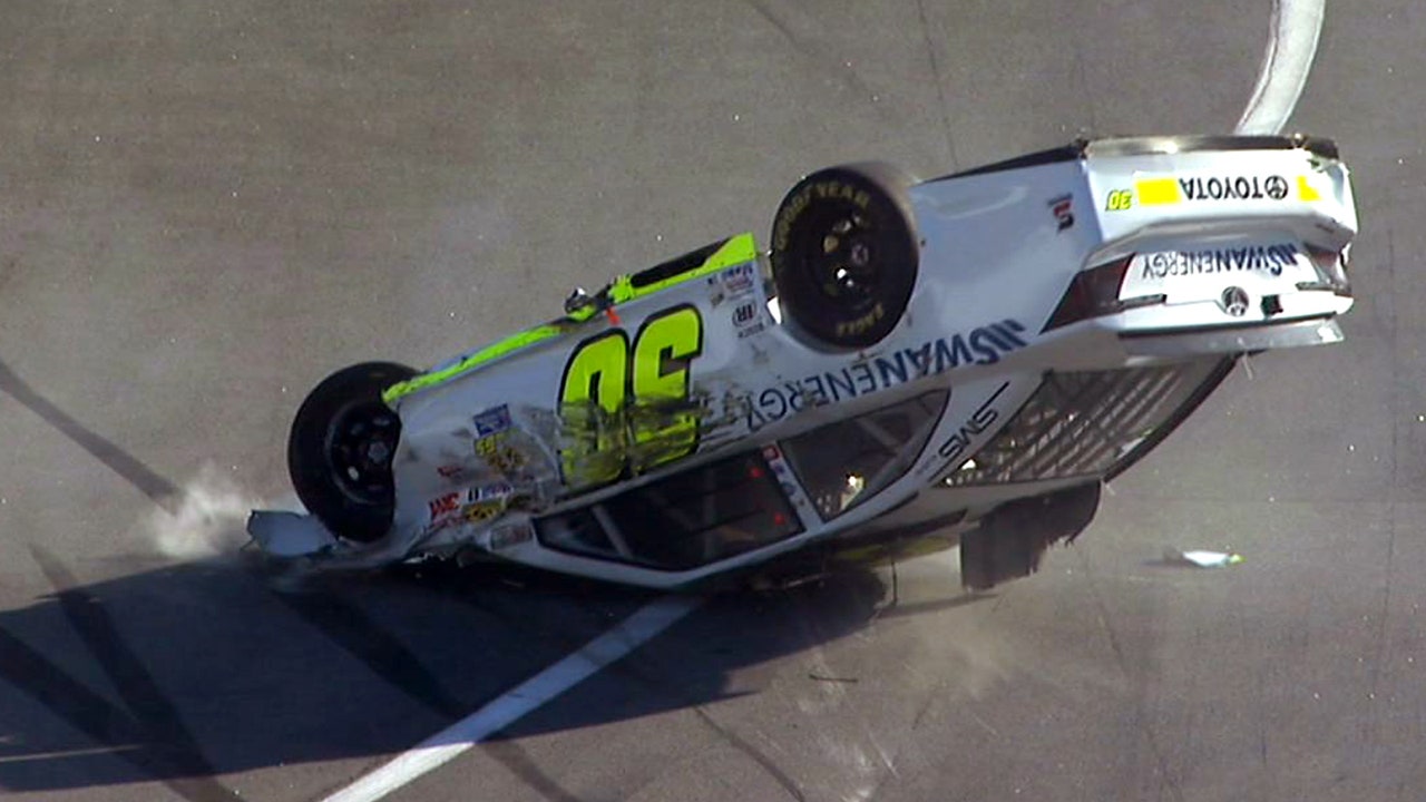 Double trouble: Two crashes mar wacky Daytona practice